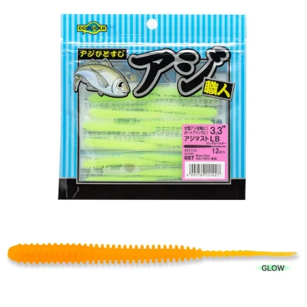 Vinilo EcoGear Aji Shokunin Aji Must LB 3.3″ COLOR 62 ORANGE GLOW